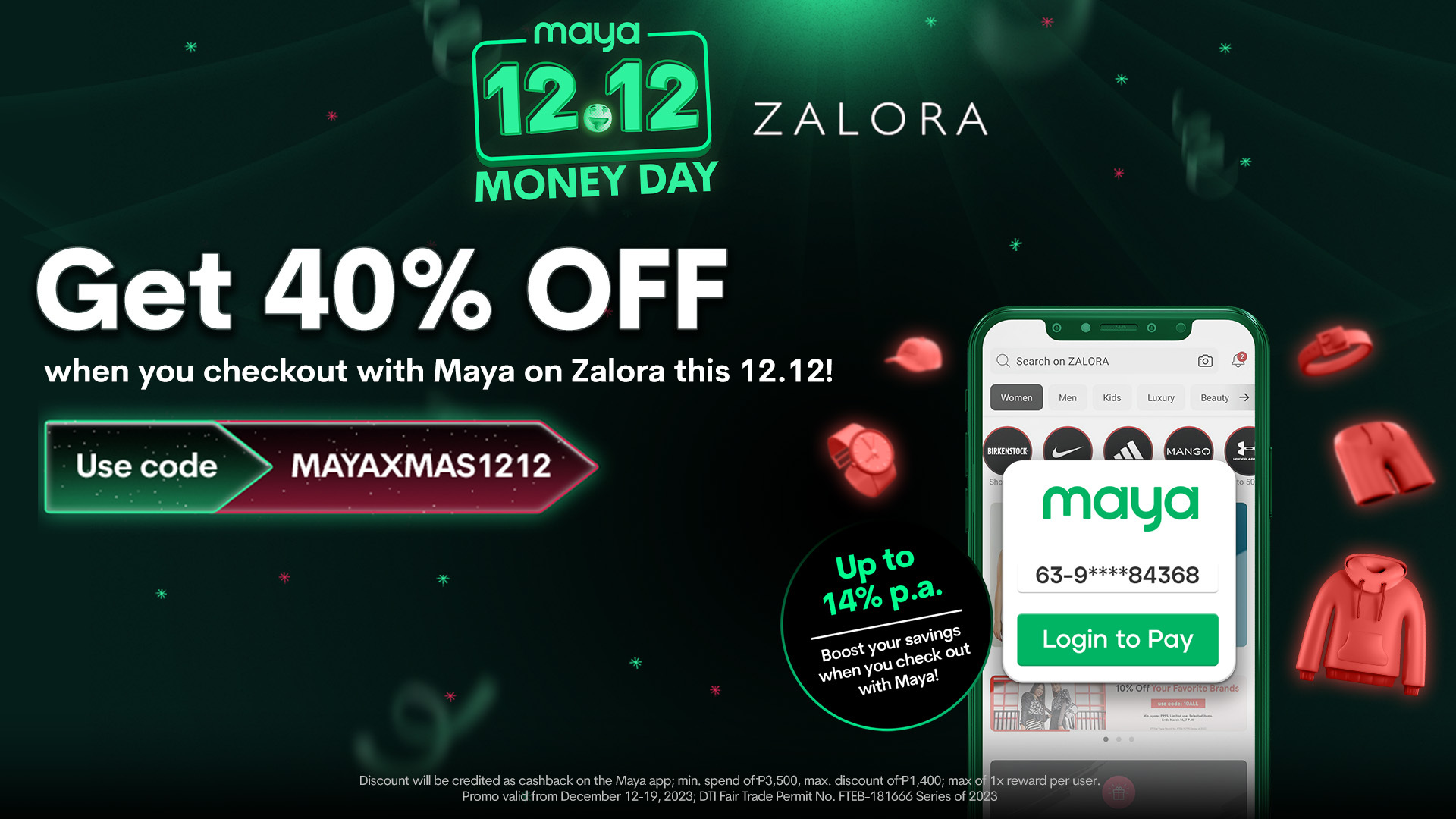 Zalora new account store discount